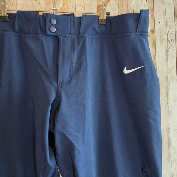 Women's Nike Navy Blue Baseball Capris XL - Picture 2 of 6
